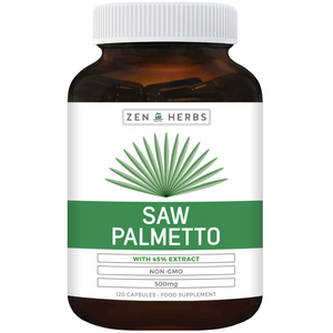 Saw Palmetto 120 Capsules (NON-GMO)