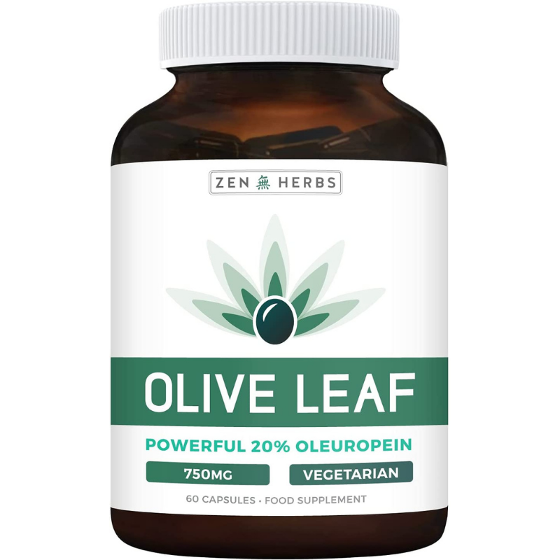 Olive Leaf Extract (NON-GMO) Super Strength: 20% Oleuropein